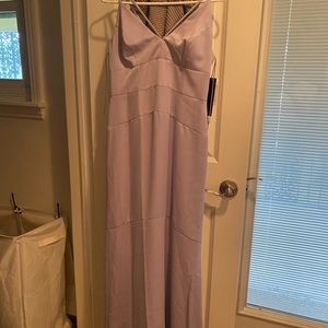Nicole Miller purple maxi dress